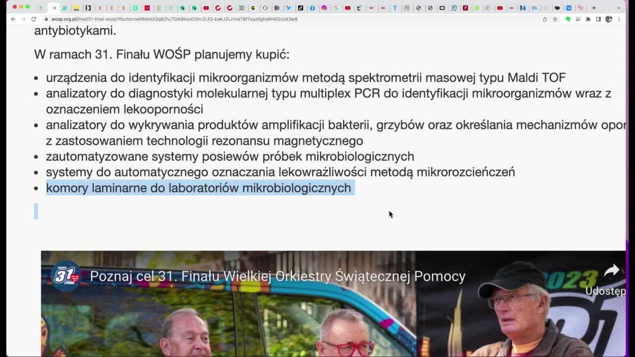 Pomyłka Jurka Owsiaka Jerzy Zięba TV